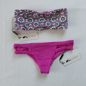 Ola Feroz strapless reversible bikini